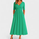 Joanna – Elegant midi dress for every occasion