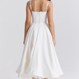 Julia – Midi dress with Corset Top and Tulle Skirt