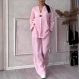 Viona – Two-Piece Linen Set for Timeless Style