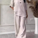 Viona – Two-Piece Linen Set for Timeless Style