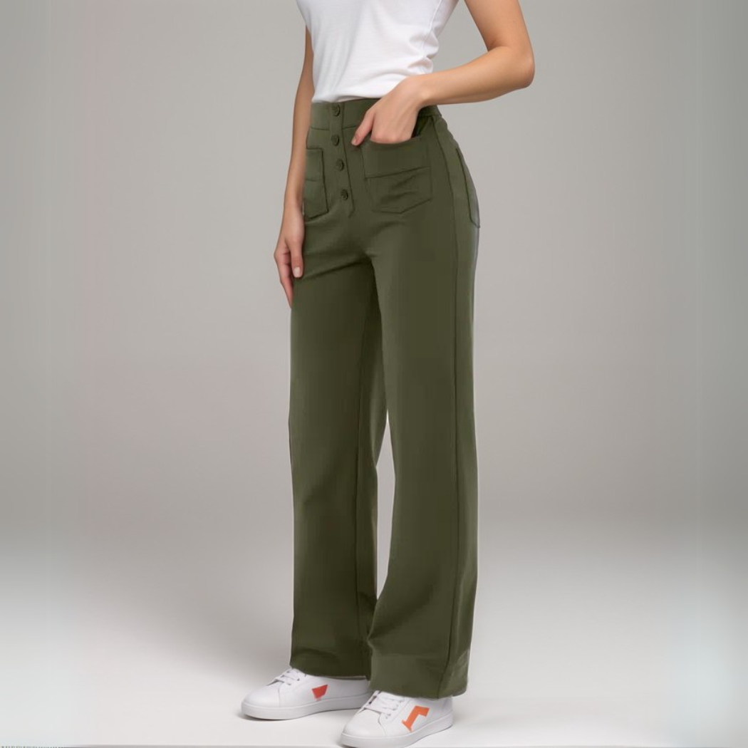 Elsa - Flexible High-Waisted Pants